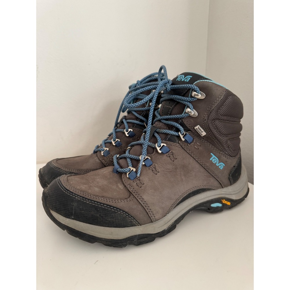 Teva Grandview GTX Waterproof Hiking Boots Grey Blue Vibram Gorpcore 1112970 8